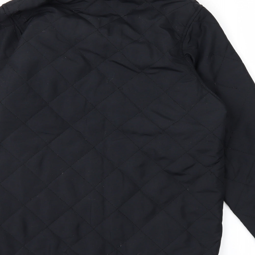Trespass Girls Black   Basic Coat Coat Size 9-10 Years