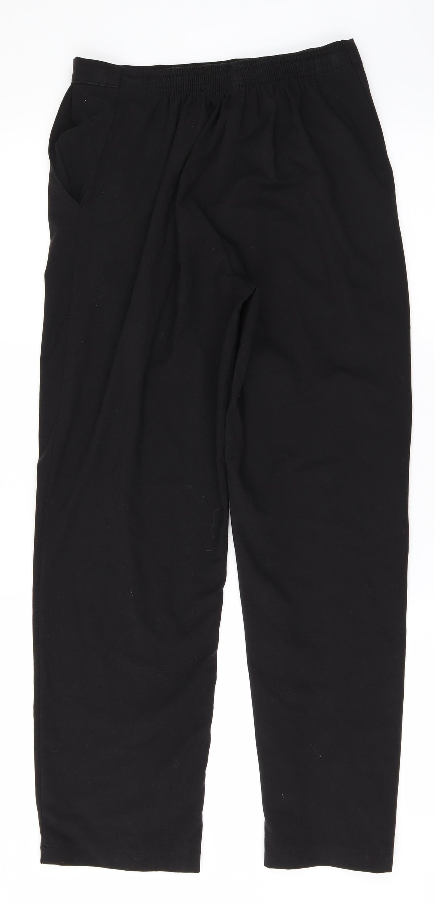 Preworn Womens Black   Trousers  Size 10 L27 in