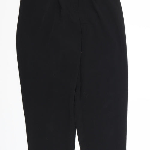 Divided by H&M Womens Black  Rayon Trousers  Size 4 L25 in