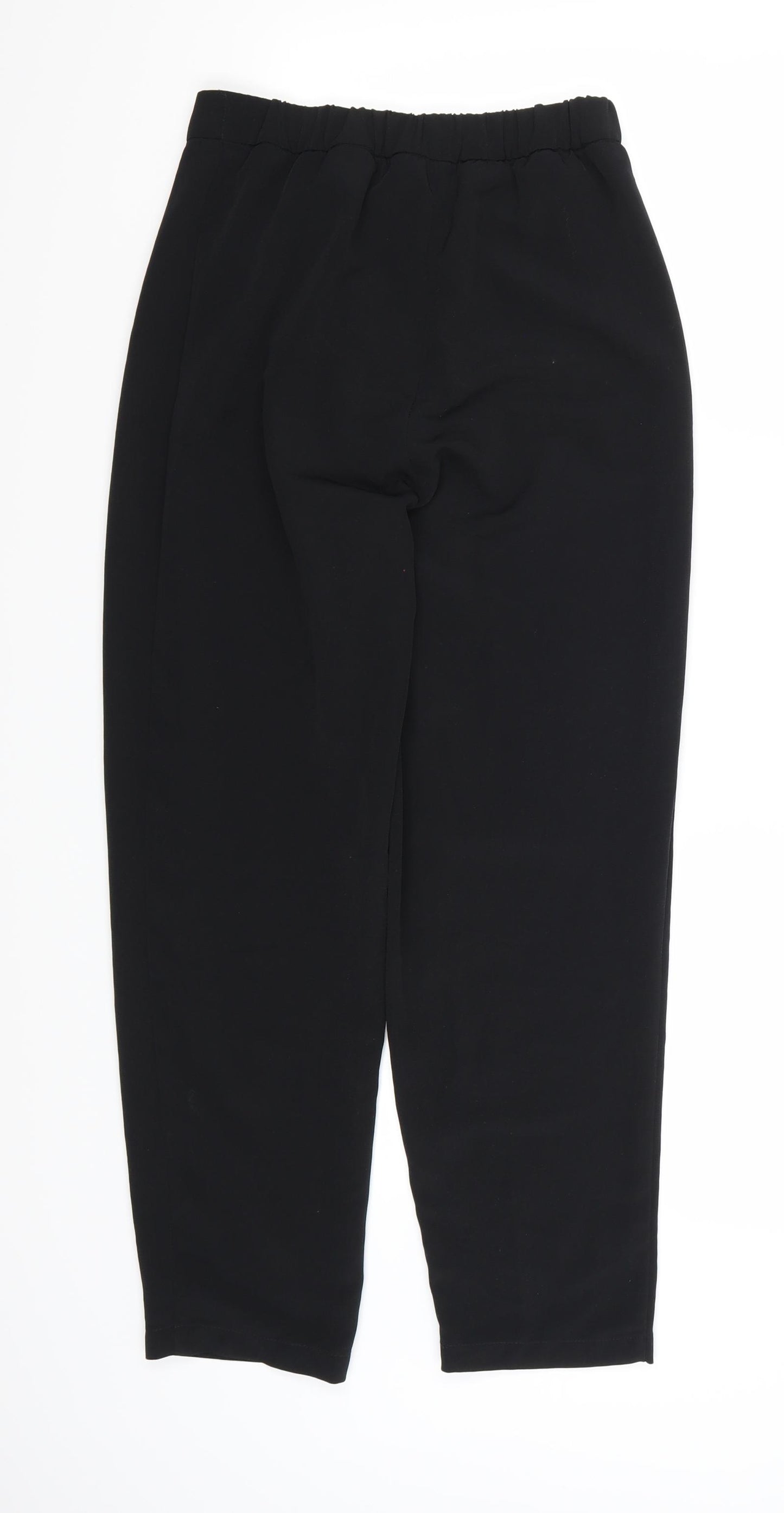 Divided by H&M Womens Black  Rayon Trousers  Size 4 L25 in