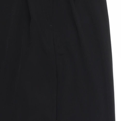 Divided by H&M Womens Black  Rayon Trousers  Size 4 L25 in