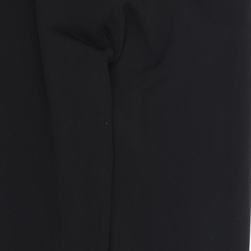 Divided by H&M Womens Black  Rayon Trousers  Size 4 L25 in