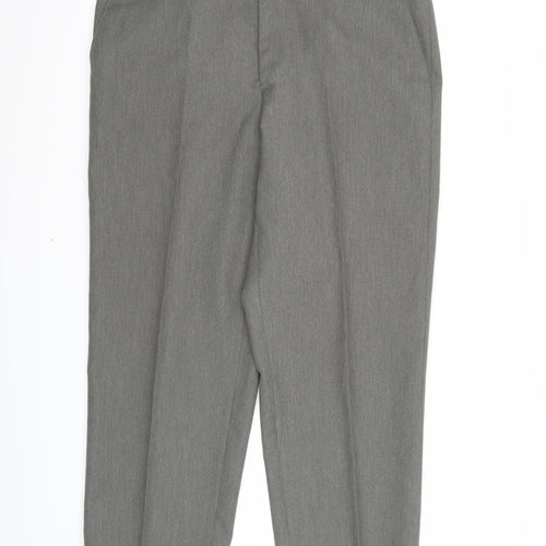 Marks and Spencer Mens Grey  Rayon Trousers   L26 in