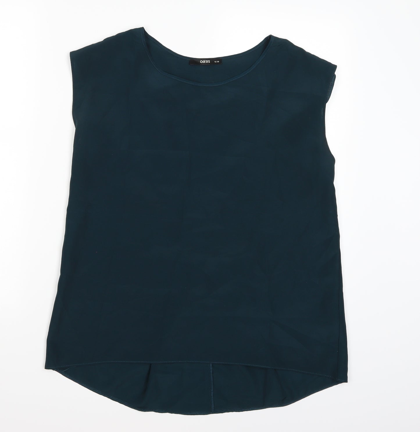Oasis Womens Green   Basic Tank Size 12
