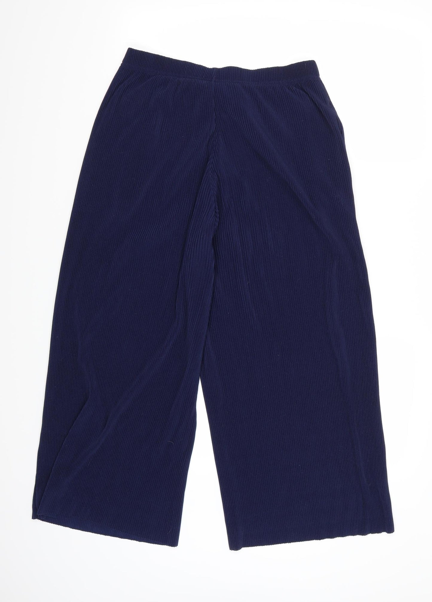 UNI QLO Womens Blue   Cropped Trousers Size M L24 in