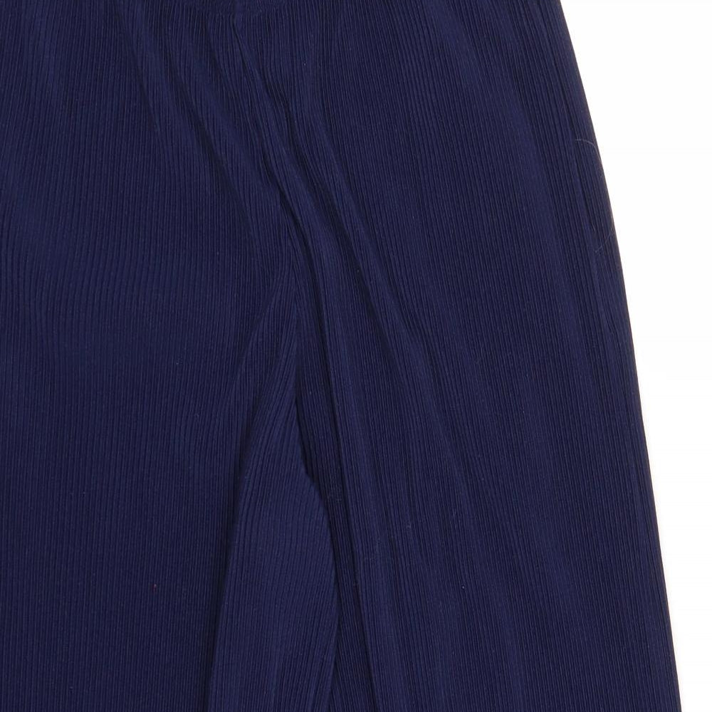 UNI QLO Womens Blue   Cropped Trousers Size M L24 in