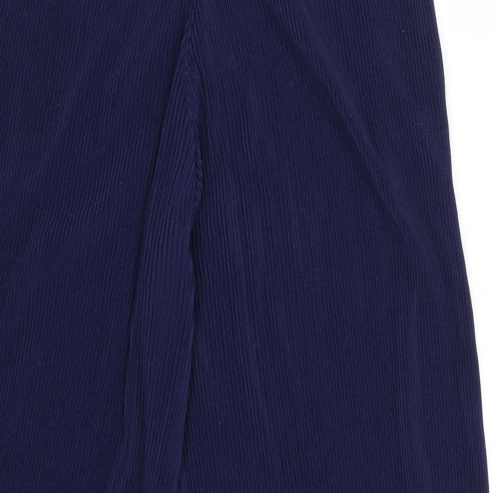 UNI QLO Womens Blue   Cropped Trousers Size M L24 in