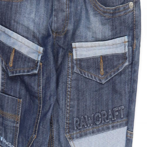 Rawcraft Mens Blue  Denim Straight Jeans  L30 in