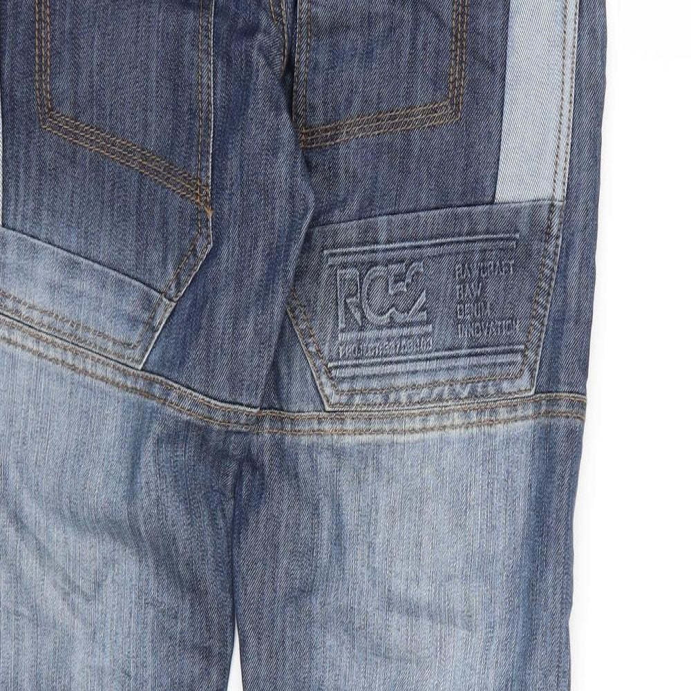 Rawcraft Mens Blue  Denim Straight Jeans  L30 in