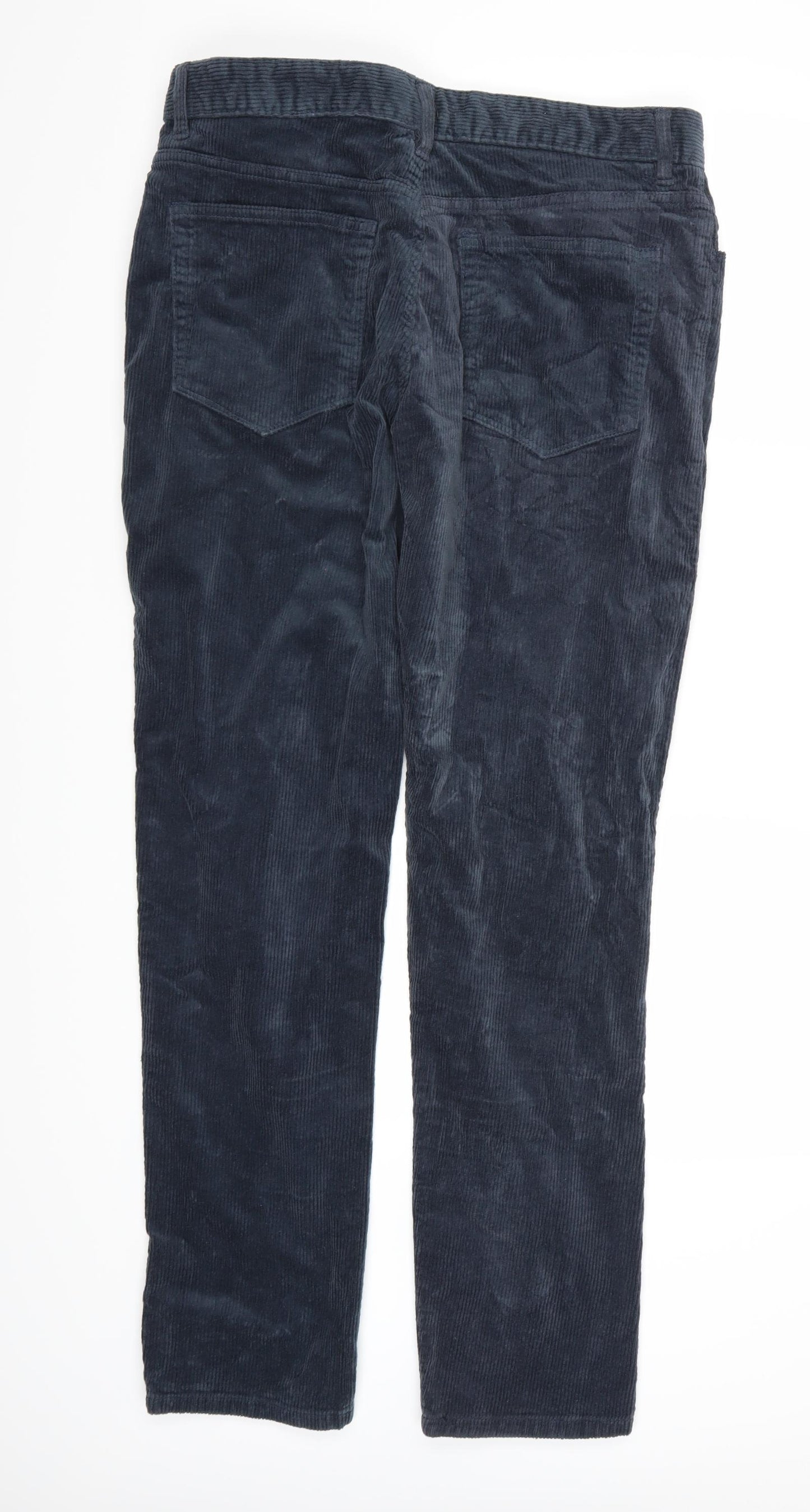 TU Mens Blue  Corduroy Trousers   L34 in