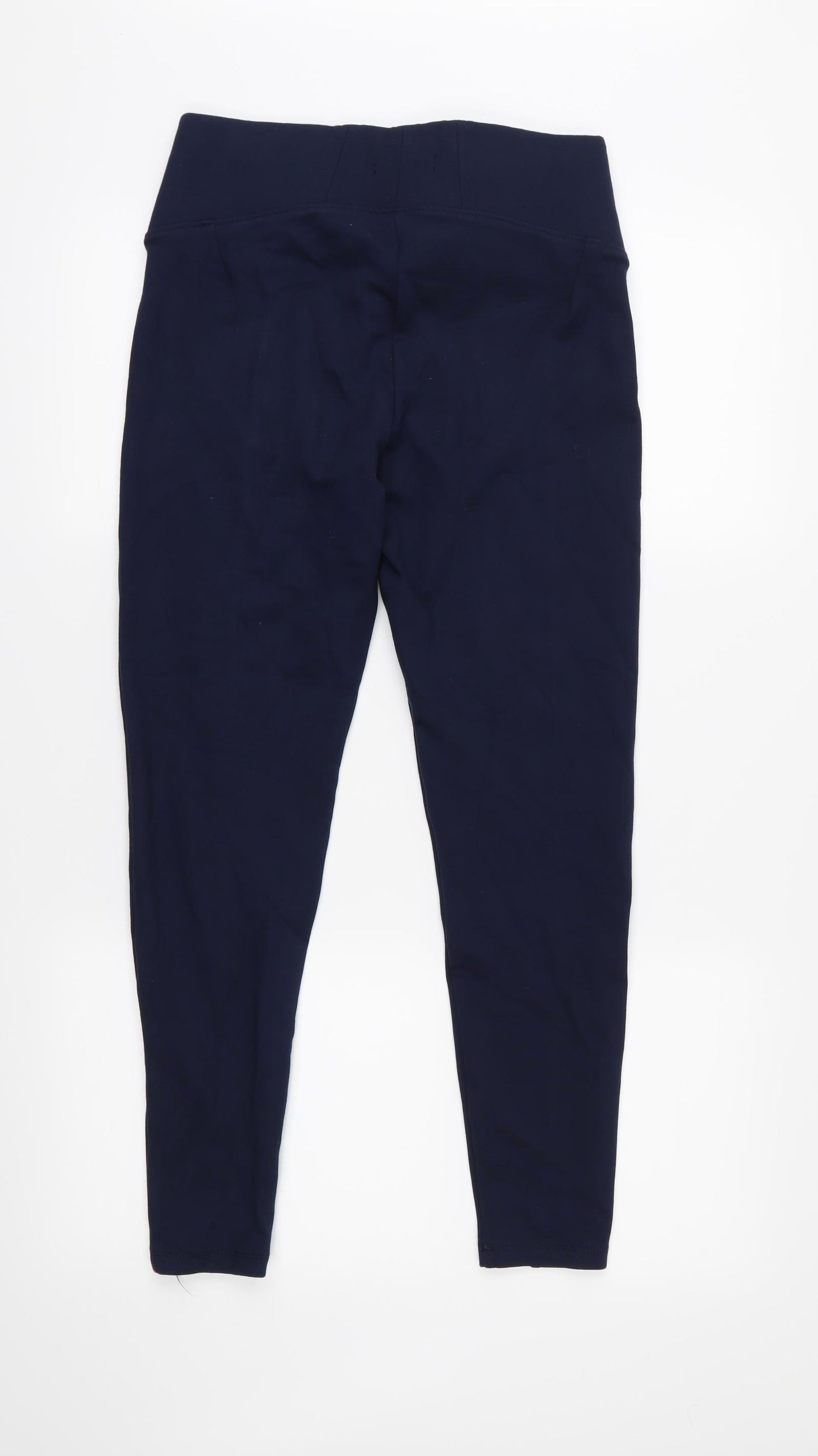 M&S Womens Blue   Jogger Leggings Size 12 L26 in