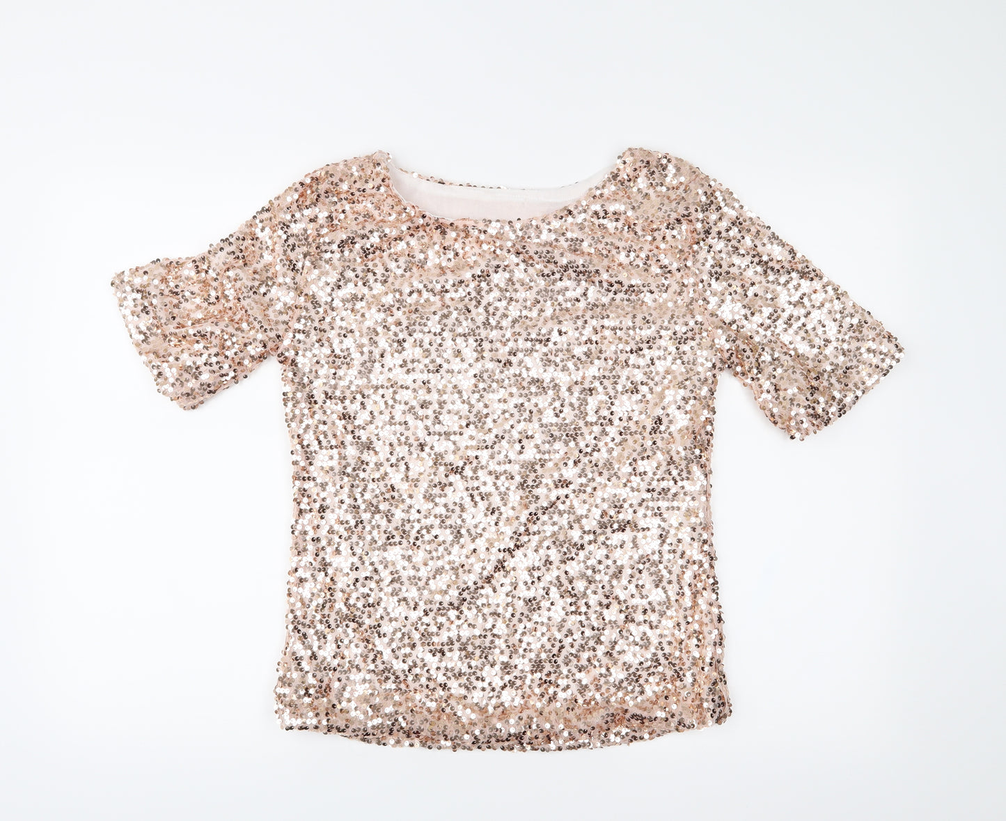 Preworn Womens Pink   Basic Blouse Size M