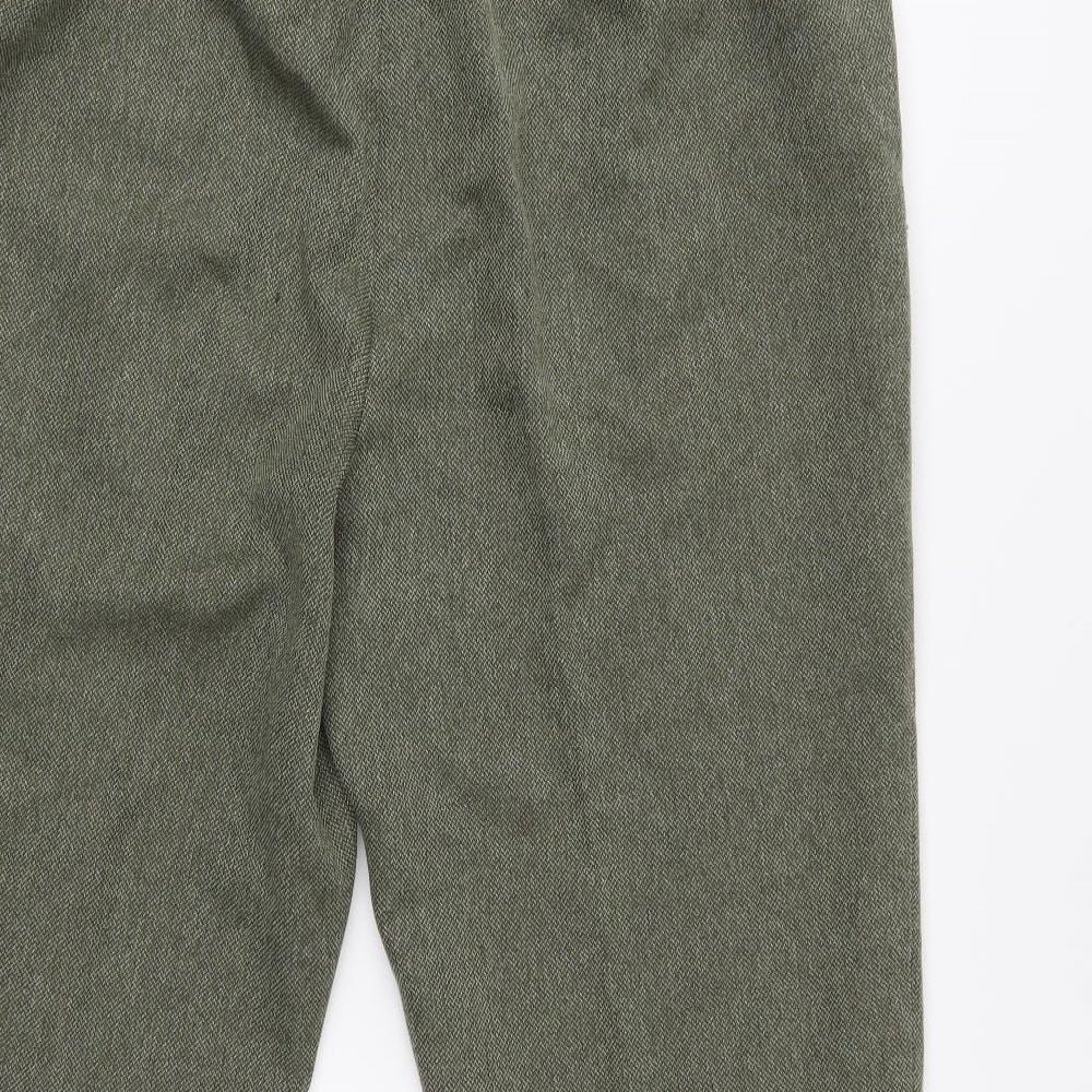 Honor Millburn Womens Green   Cropped Trousers Size 14 L22 in