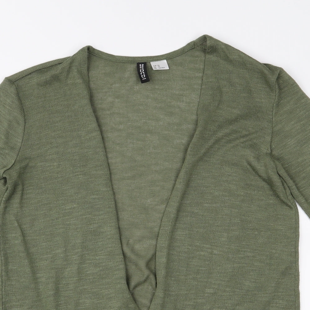 H&M Womens Green   Cardigan Jumper Size XS