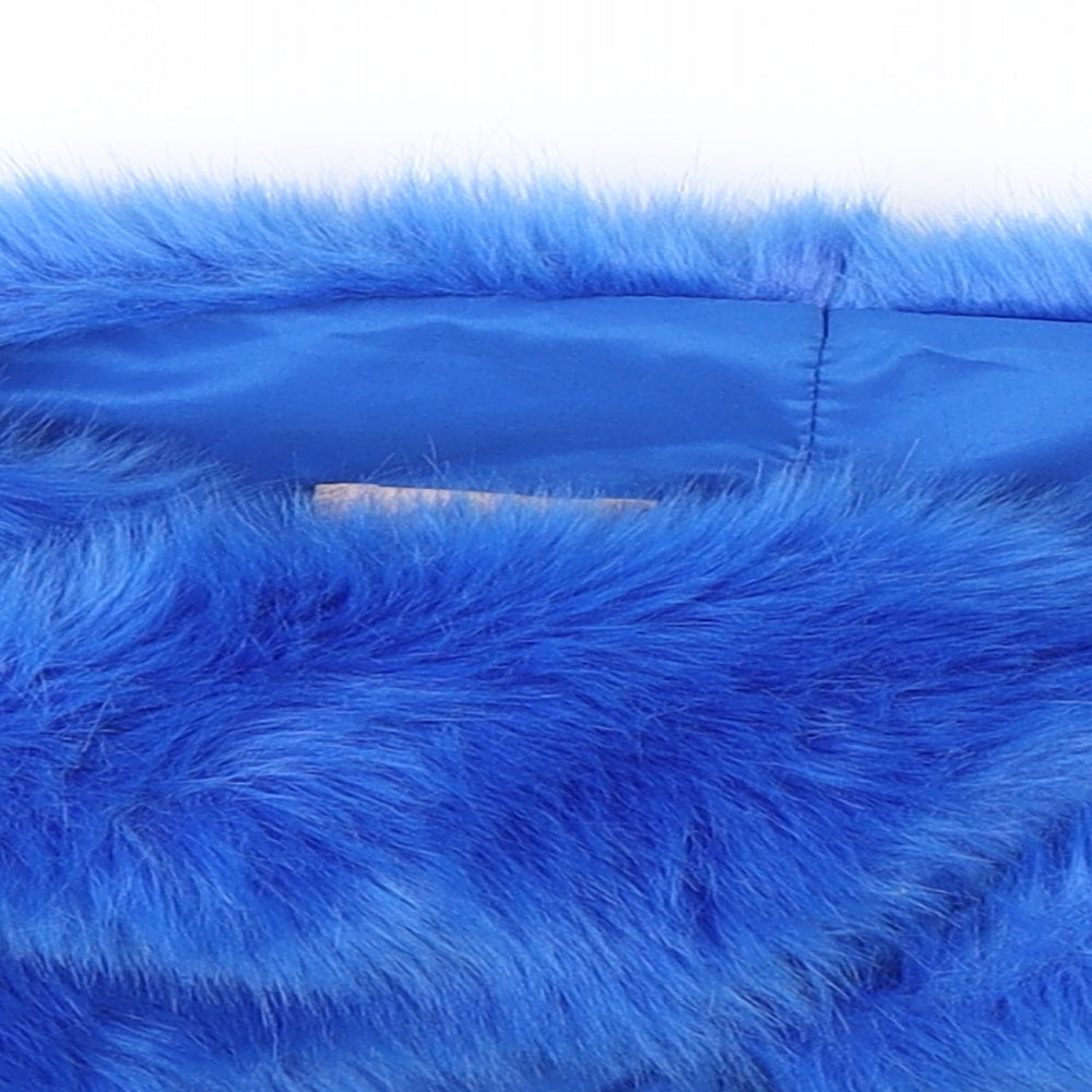 Faith Womens Blue   Shrug Jumper One Size
