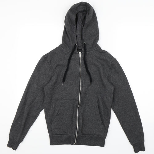 Primark Womens Grey   Full Zip Hoodie Size XS