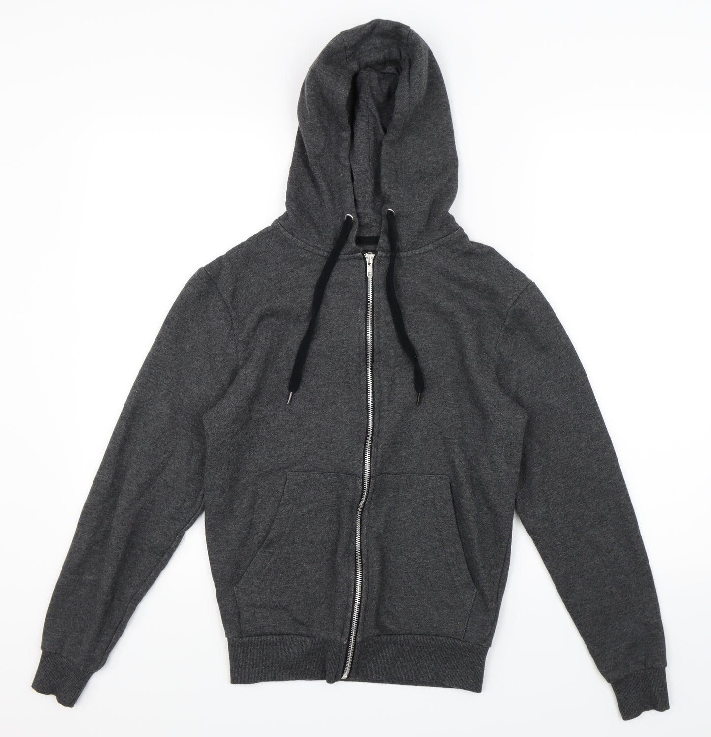 Primark Womens Grey   Full Zip Hoodie Size XS