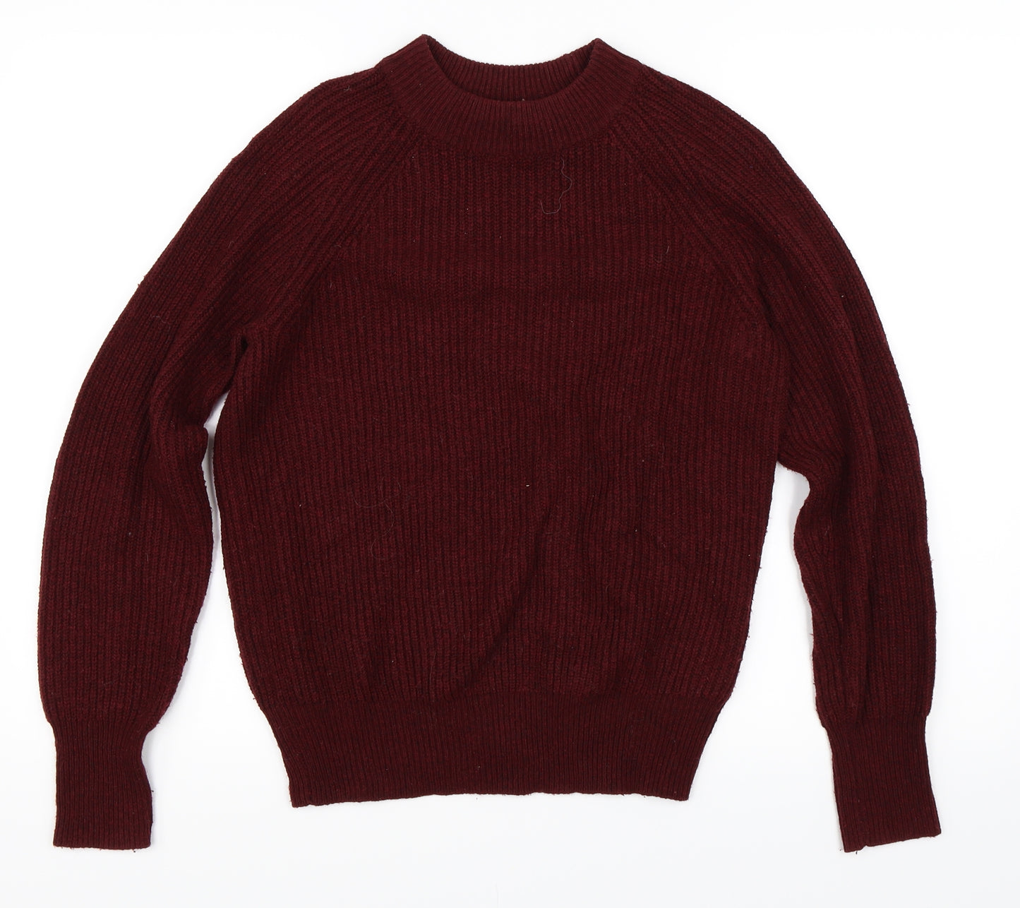 H&M Womens Red   Pullover Jumper Size S