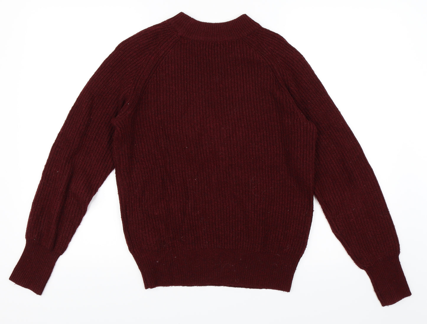 H&M Womens Red   Pullover Jumper Size S