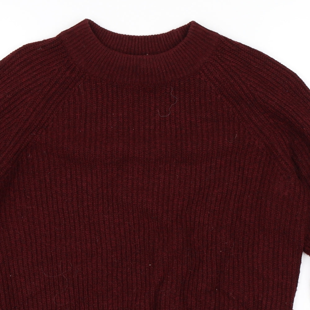 H&M Womens Red   Pullover Jumper Size S
