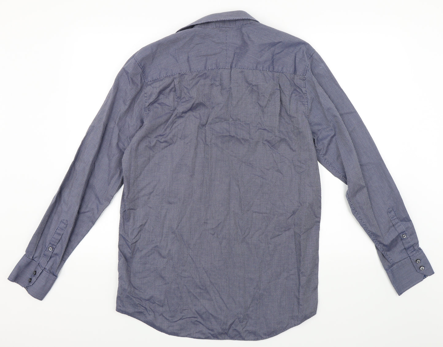 NEXT Mens Blue    Dress Shirt Size 16