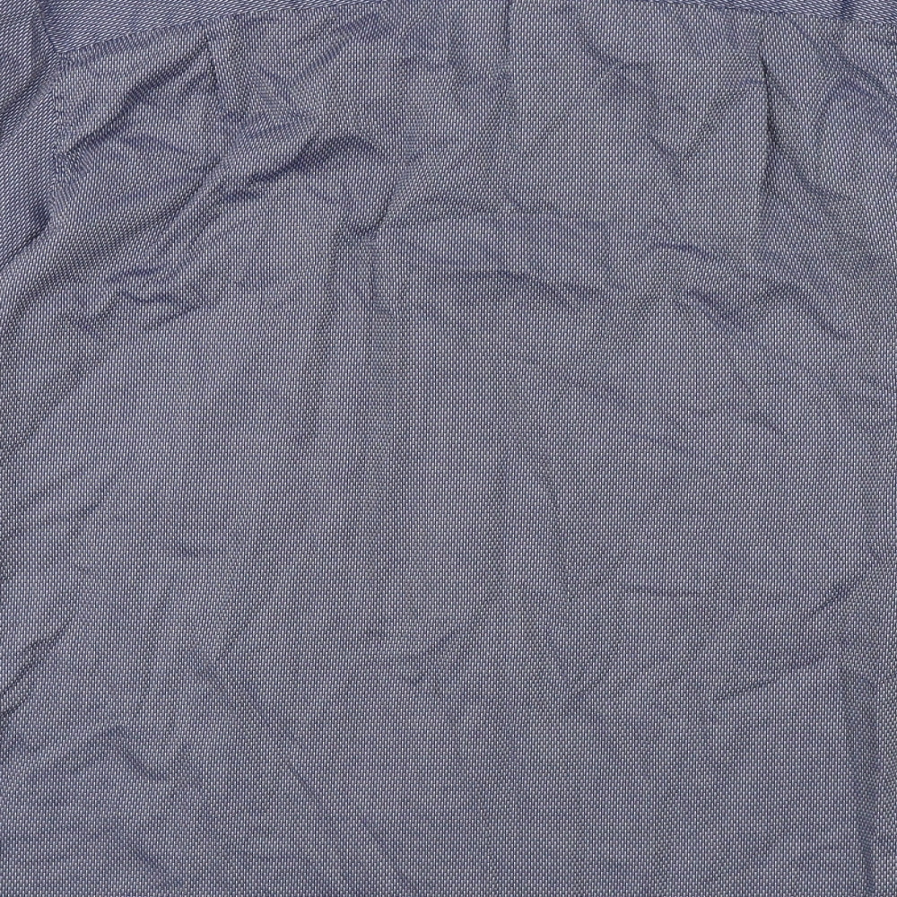 NEXT Mens Blue    Dress Shirt Size 16