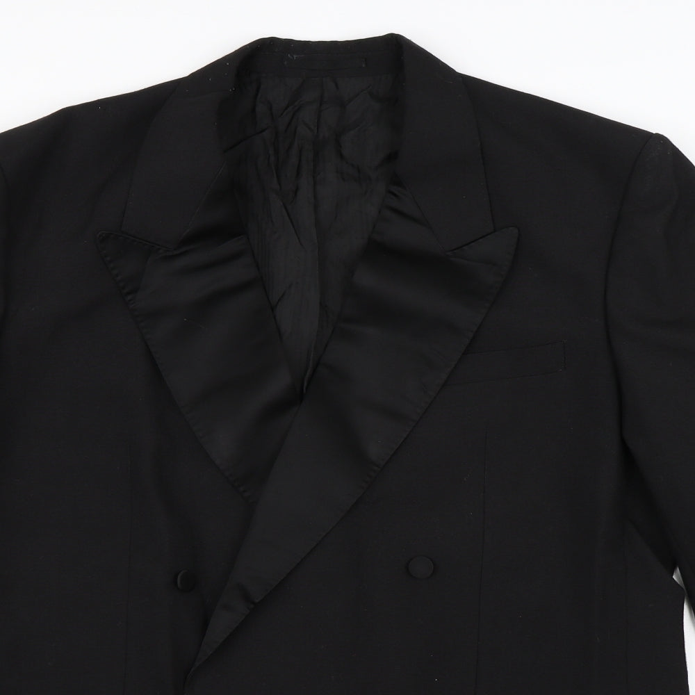 House of Fraser Mens Black   Jacket Blazer Size 44