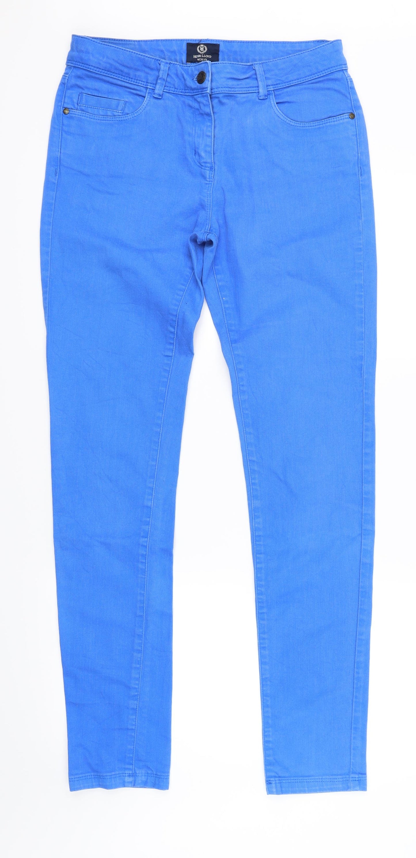 Henry Lloyd Womens Blue   Skinny Jeans Size 30 L31 in