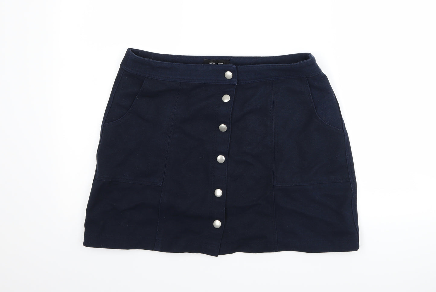 New Look Womens Blue   A-Line Skirt Size 14