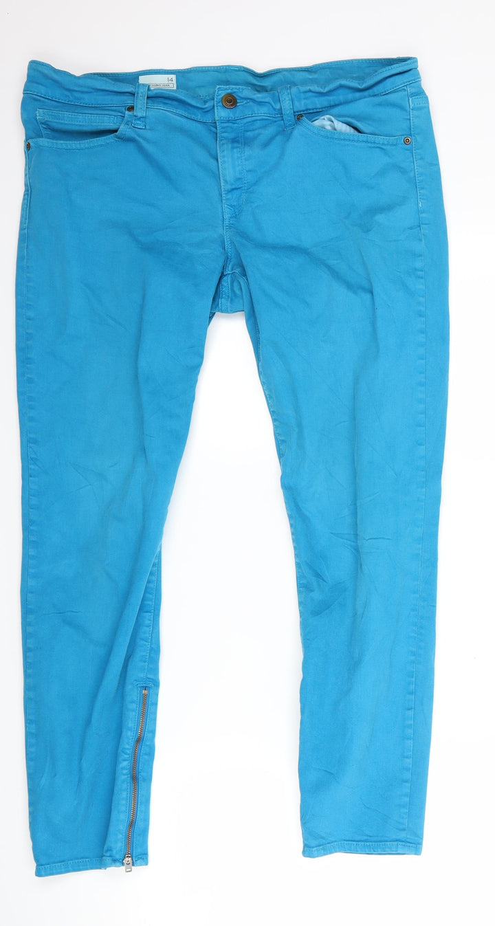 1969 Womens Blue  Denim Jegging Jeans Size 14 L28 in