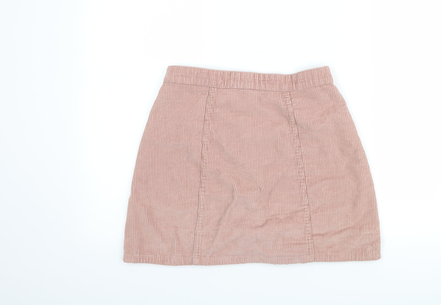denim co Womens Pink  Corduroy Mini Skirt Size 8