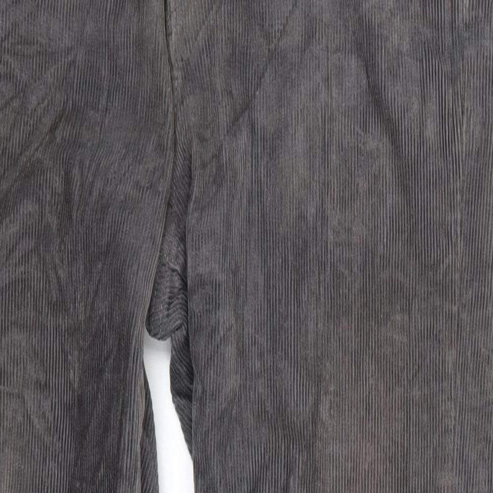 Weekday Mens Grey  Corduroy Trousers  Size 30 L30 in
