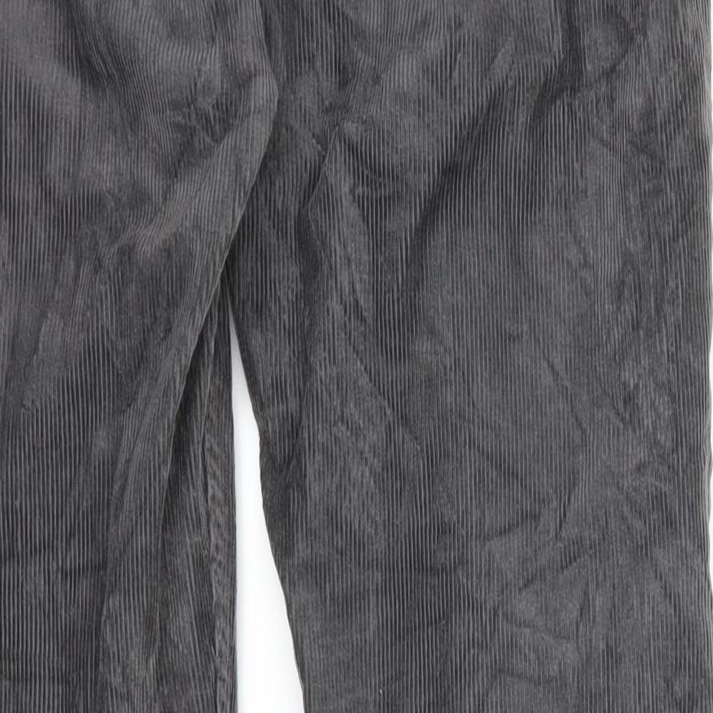Weekday Mens Grey  Corduroy Trousers  Size 30 L30 in