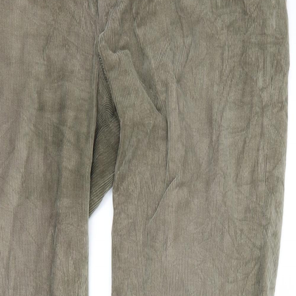 Lapidus Mens Grey  Corduroy Trousers  Size 36 L30 in