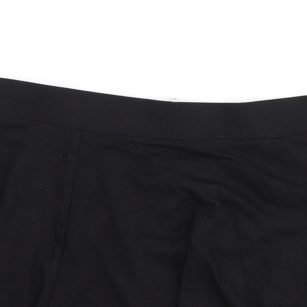 H&M Womens Black   Skater Skirt Size S