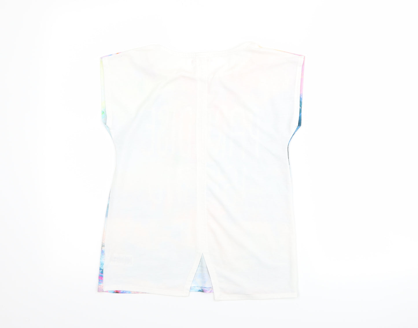 Nutmeg Girls White   Basic T-Shirt Size 10-11 Years  - Paradise Island