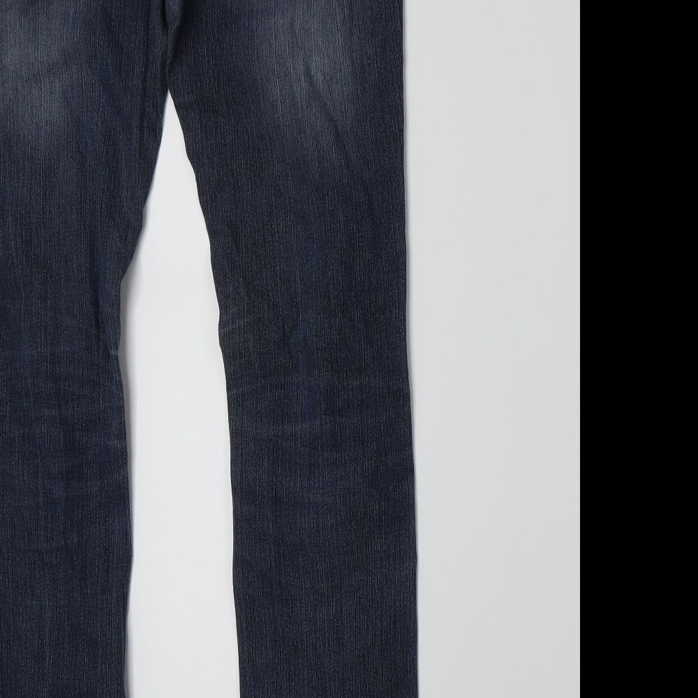 Giordano Mens Blue  Denim Skinny Jeans Size 26 L28 in