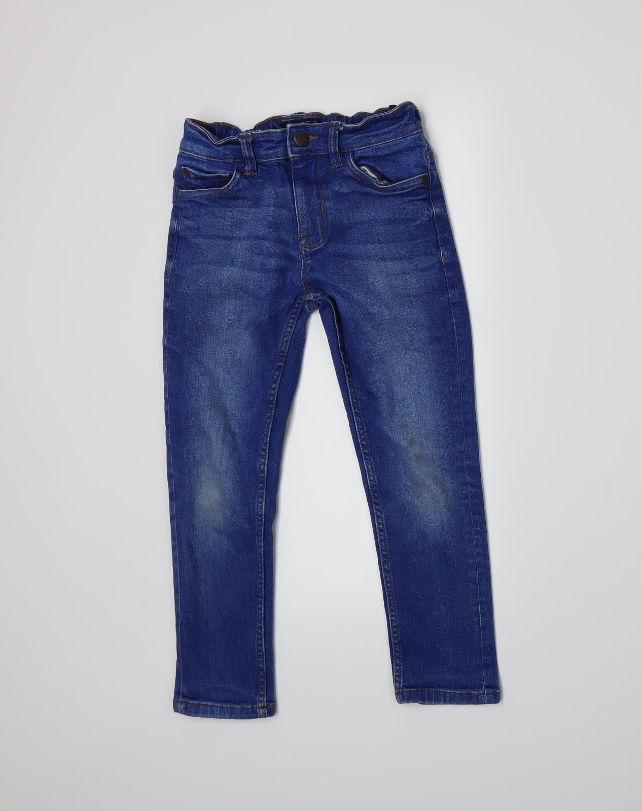 NEXT Boys Black  Denim Skinny Jeans Size 7 Years