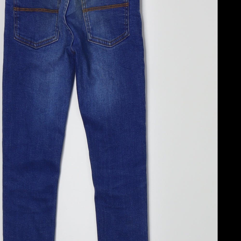 NEXT Boys Black  Denim Skinny Jeans Size 7 Years