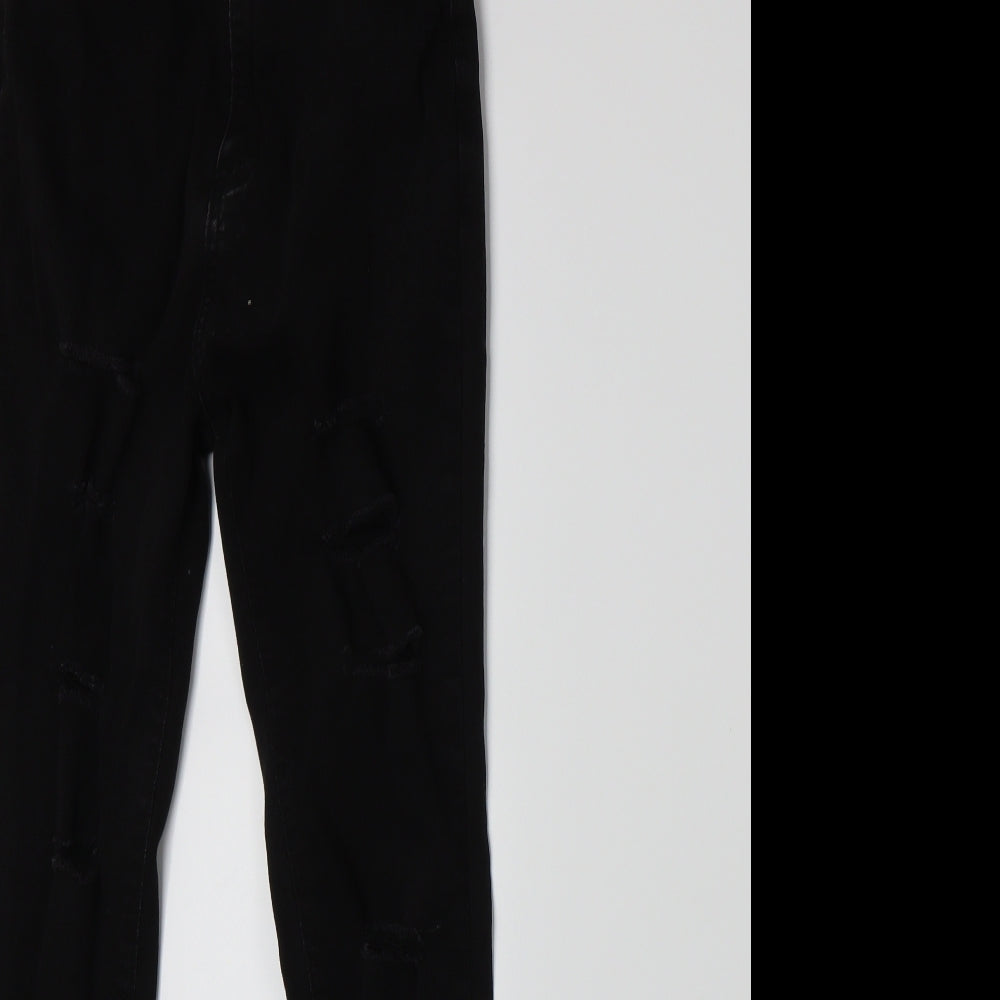 SheIn Womens Black  Denim Skinny Jeans Size S L25 in