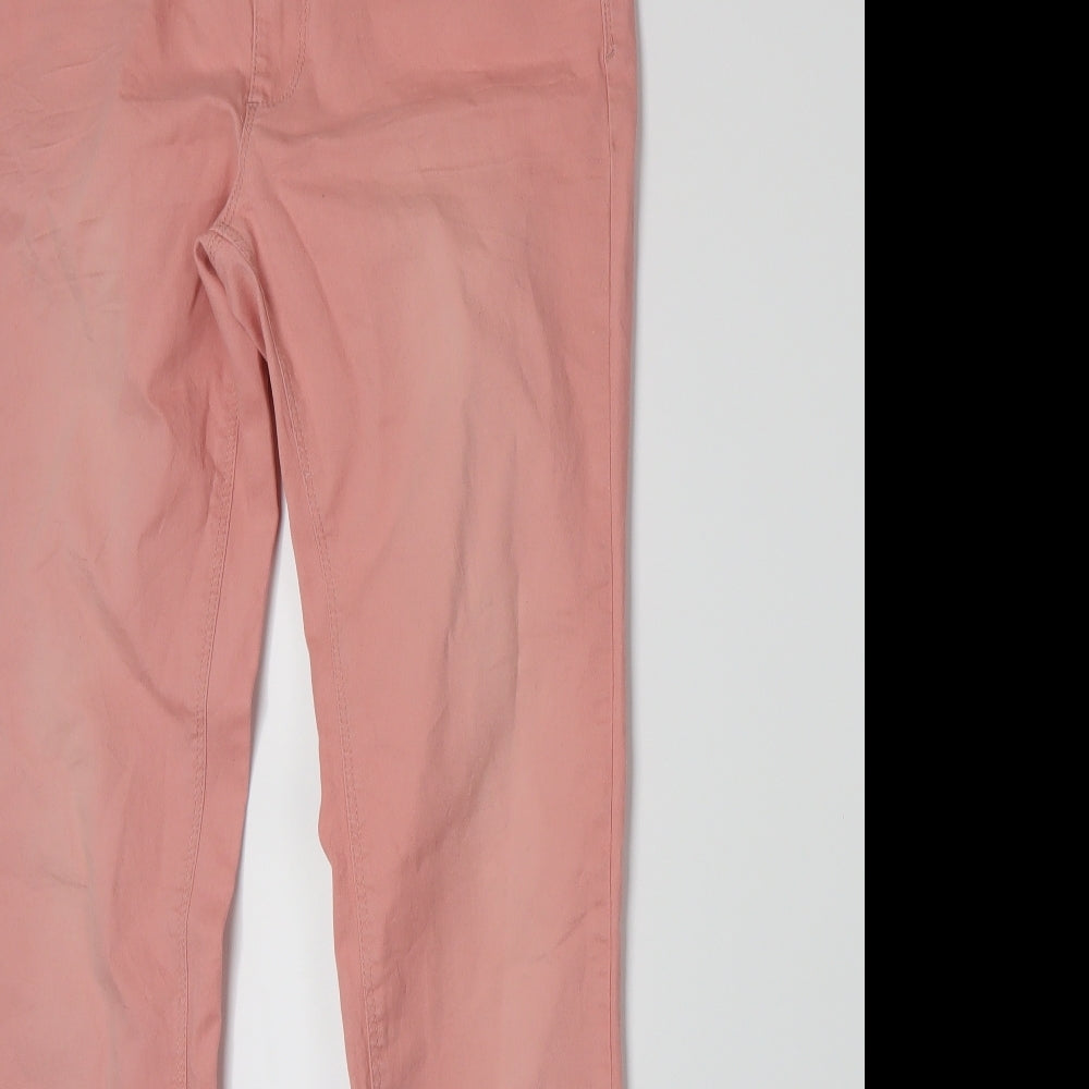 edc by Esprit Womens Pink  Denim Skinny Jeans Size 10 L31 in