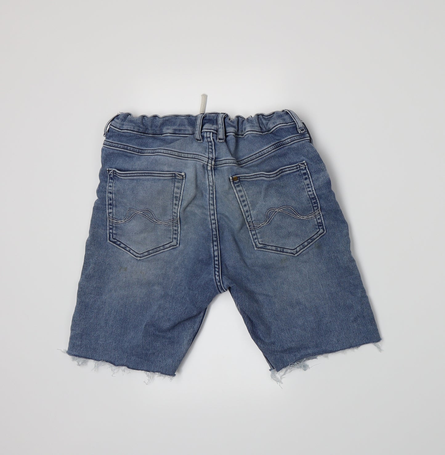H&M Boys Blue  Denim Bermuda Shorts Size 13-14 Years