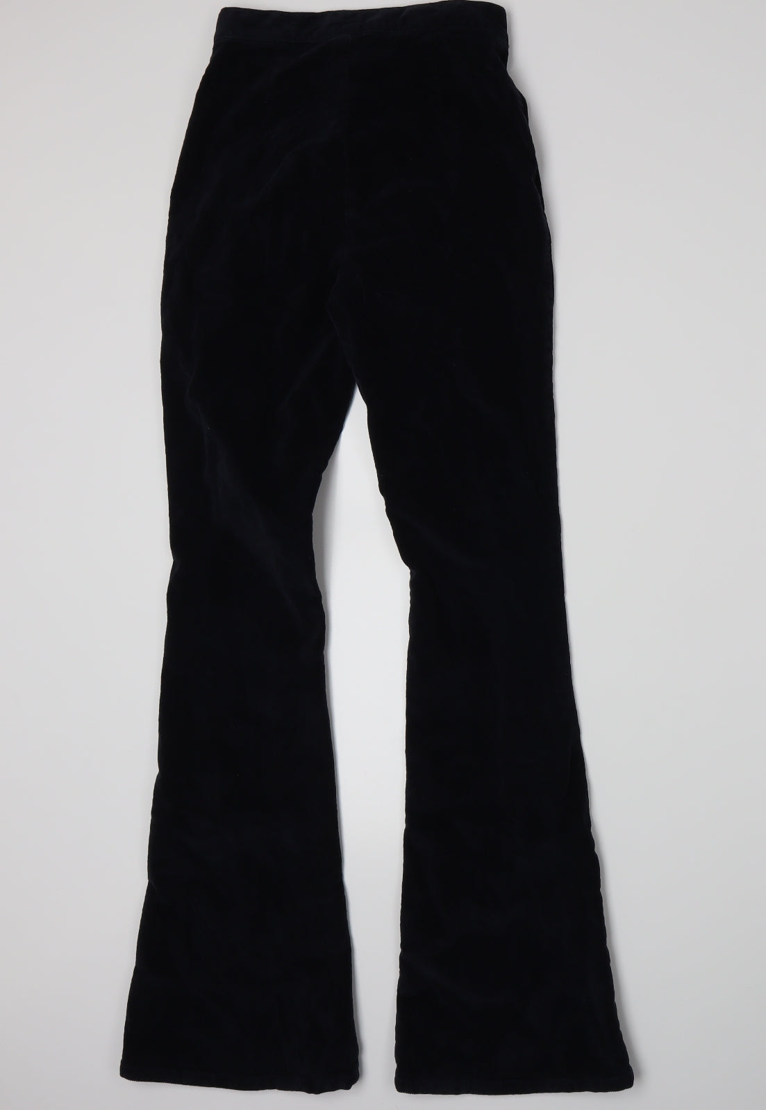 Missguided Womens Blue  Corduroy Flared Jeans Size 4 L32 in