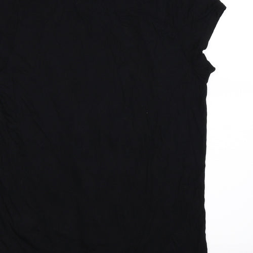 HOT TIN ROOF Womens Black   Basic T-Shirt Size XL  - YOUNG AND RECKLESS