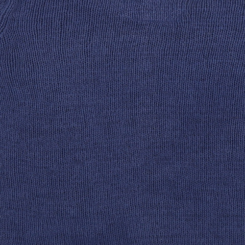 H&M Mens Blue  Crochet Pullover Jumper Size XS