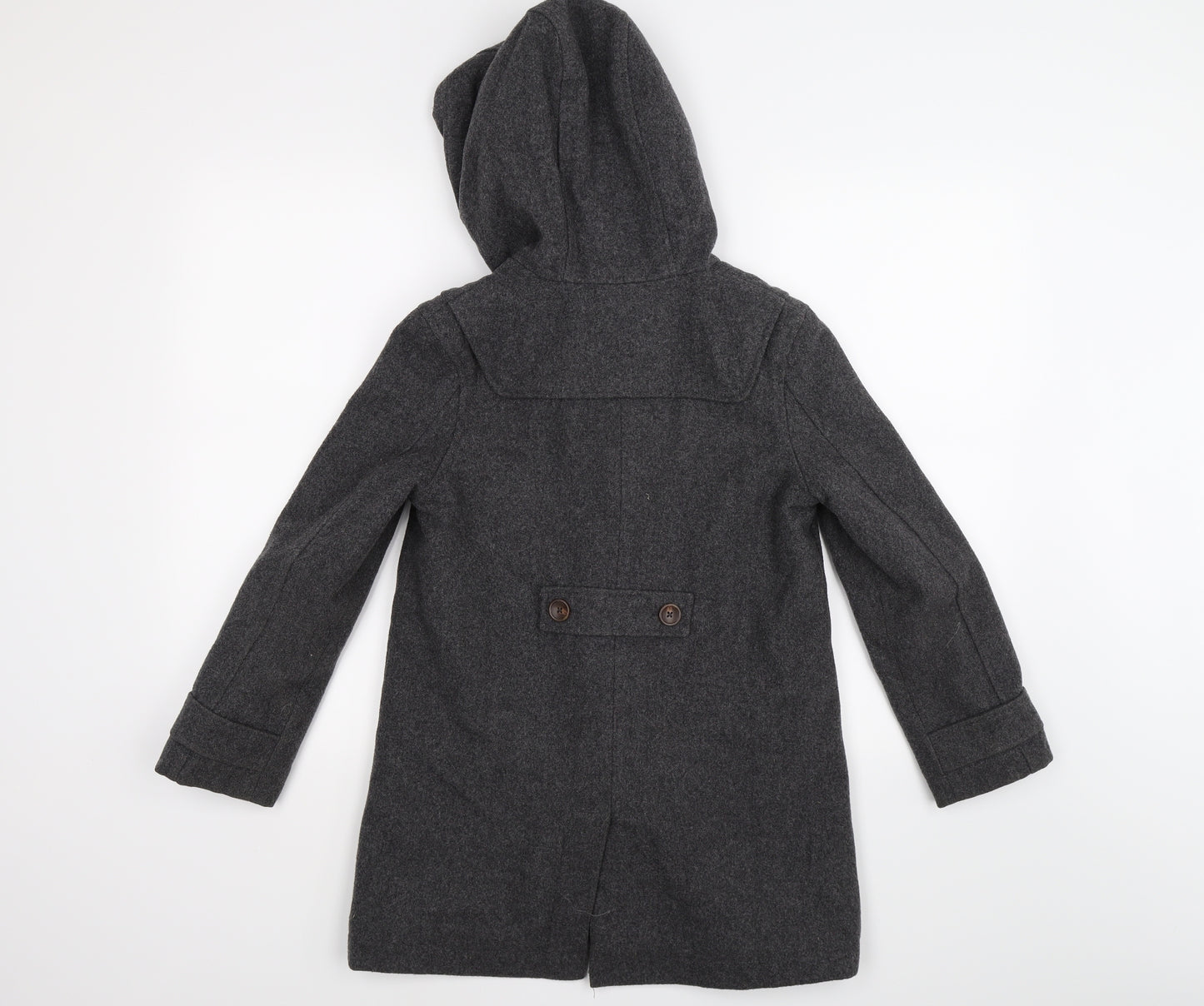 Boden Girls Grey  Knit Track Jacket Coat Size 9-10 Years