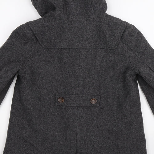 Boden Girls Grey  Knit Track Jacket Coat Size 9-10 Years