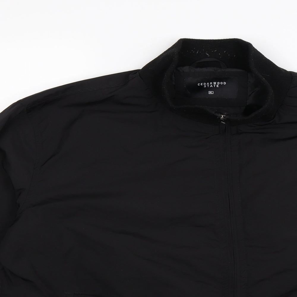 Cedarwood State Mens Black   Jacket  Size XL