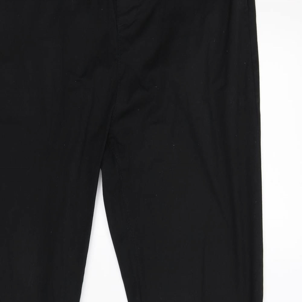 ASOS Mens Black   Chino Trousers Size 36 L38 in - long leg