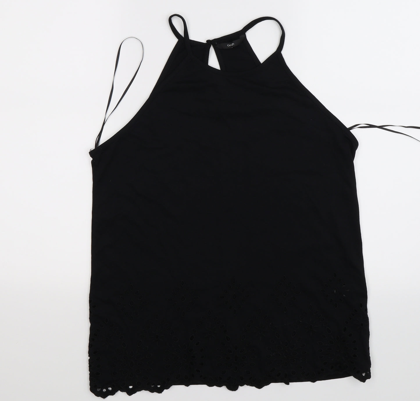 George Womens Black   Basic Tank Size 12